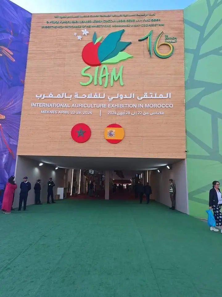 عرض منتجات تعاونية أفراو في مكناس